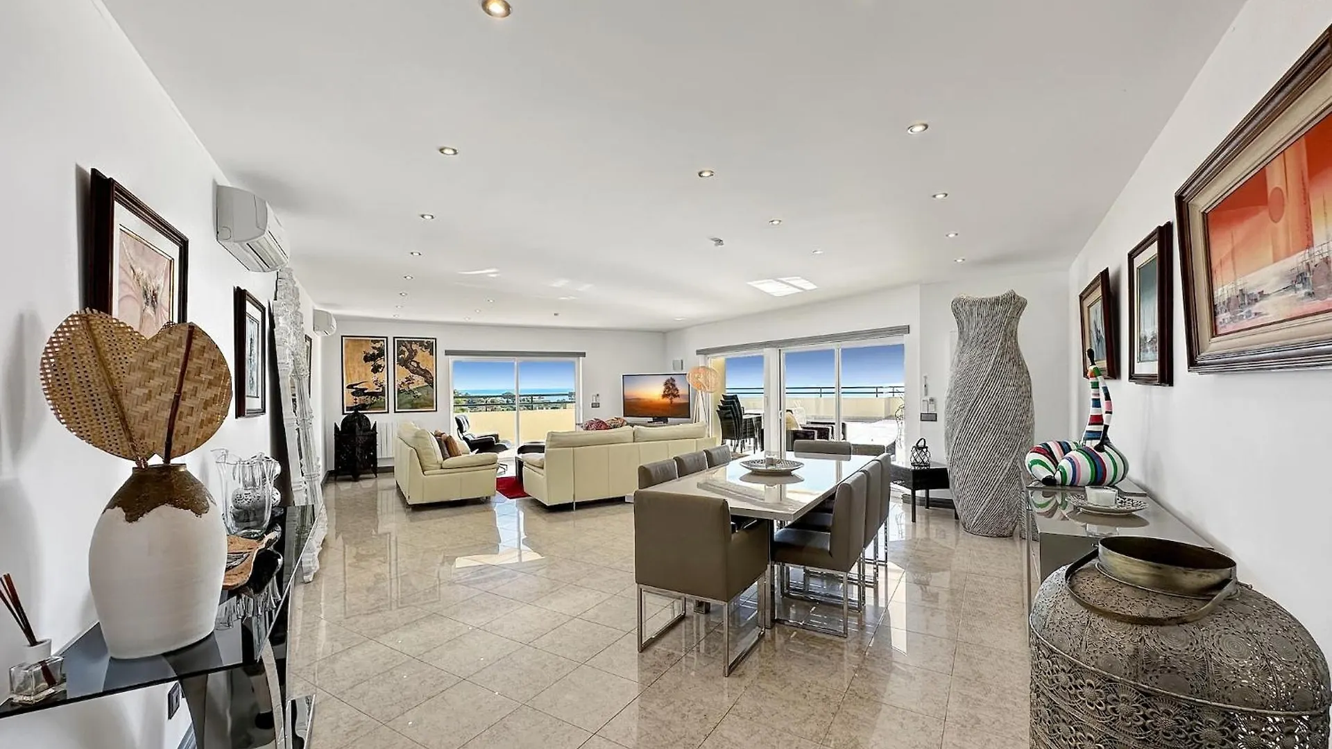 Apartamento Luxury Penthouse Wstunning Sea Views, Walk To Gale Beach Albufeira Portugal