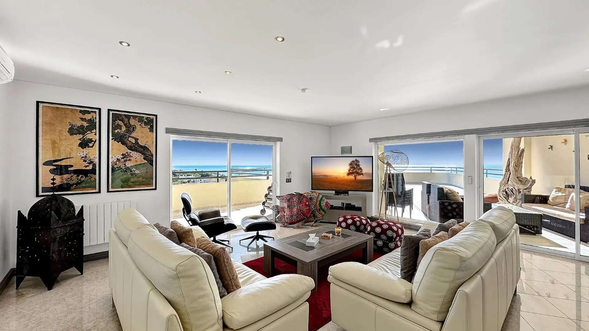 Apartamento Luxury Penthouse Wstunning Sea Views, Walk To Gale Beach Albufeira