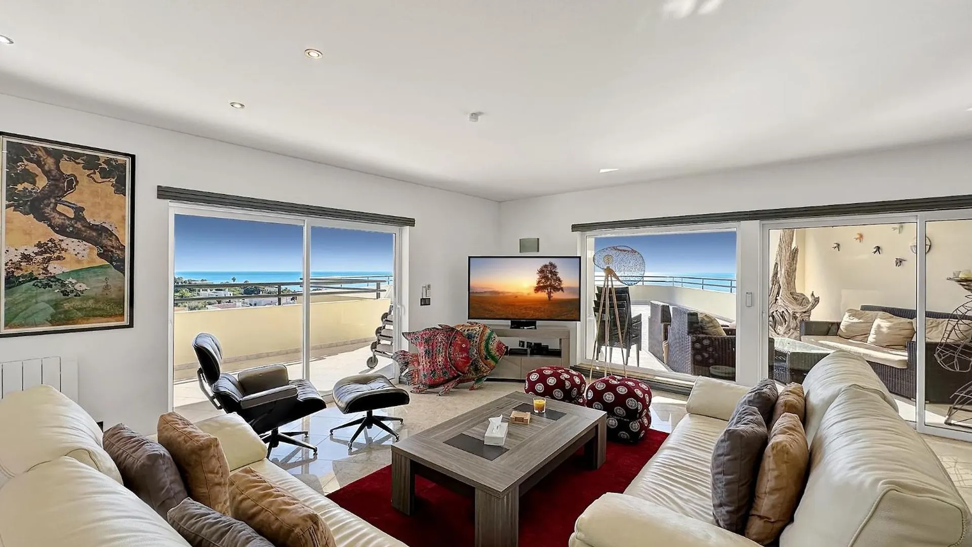 Luxury Penthouse Wstunning Sea Views, Walk To Gale Beach Albufeira Apartamento